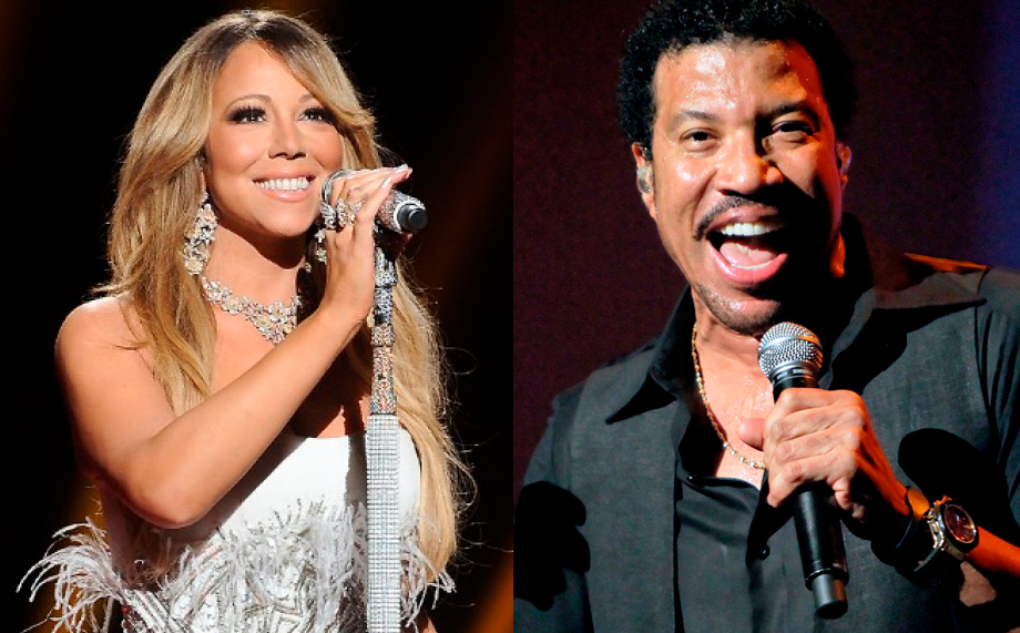 Image of Lionel Richie and Mariah Carey